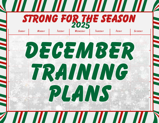 December Training Plan